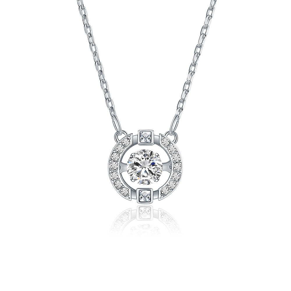 Colorful And Lively Crown Necklace Pendant For Women