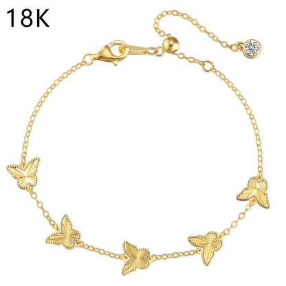 Fashion Flower Laser Design Bracelet