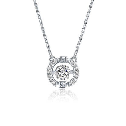 Colorful And Lively Crown Necklace Pendant For Women