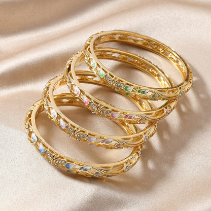 Womens Delicate Stylish Vintage Open Bracelet