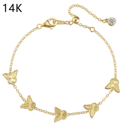 Fashion Flower Laser Design Bracelet