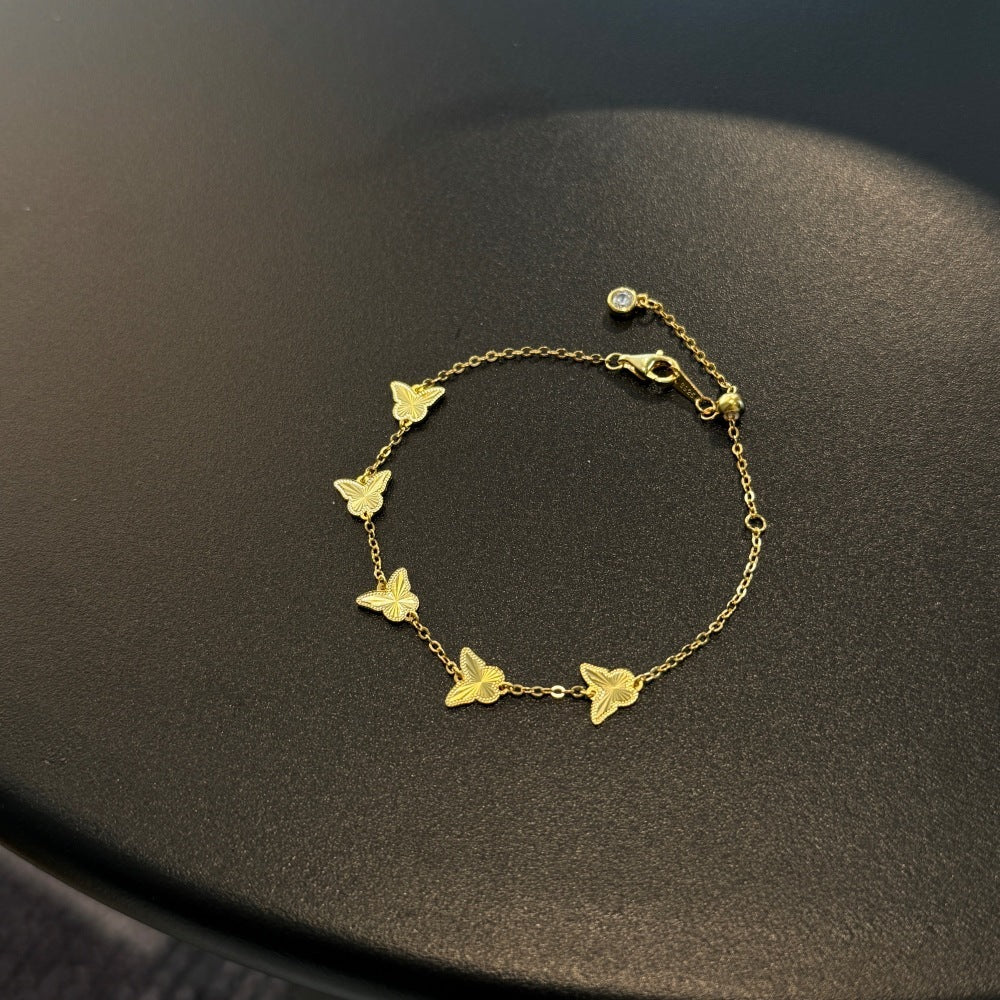 Fashion Flower Laser Design Bracelet