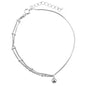 Simple And Elegant Asymmetric Double-layer Bracelet Girlfriends' Gift