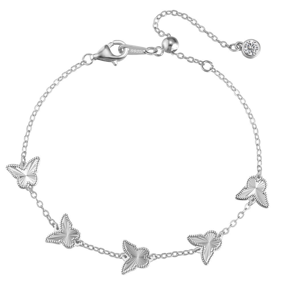Fashion Flower Laser Design Bracelet