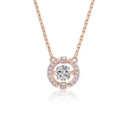 Colorful And Lively Crown Necklace Pendant For Women