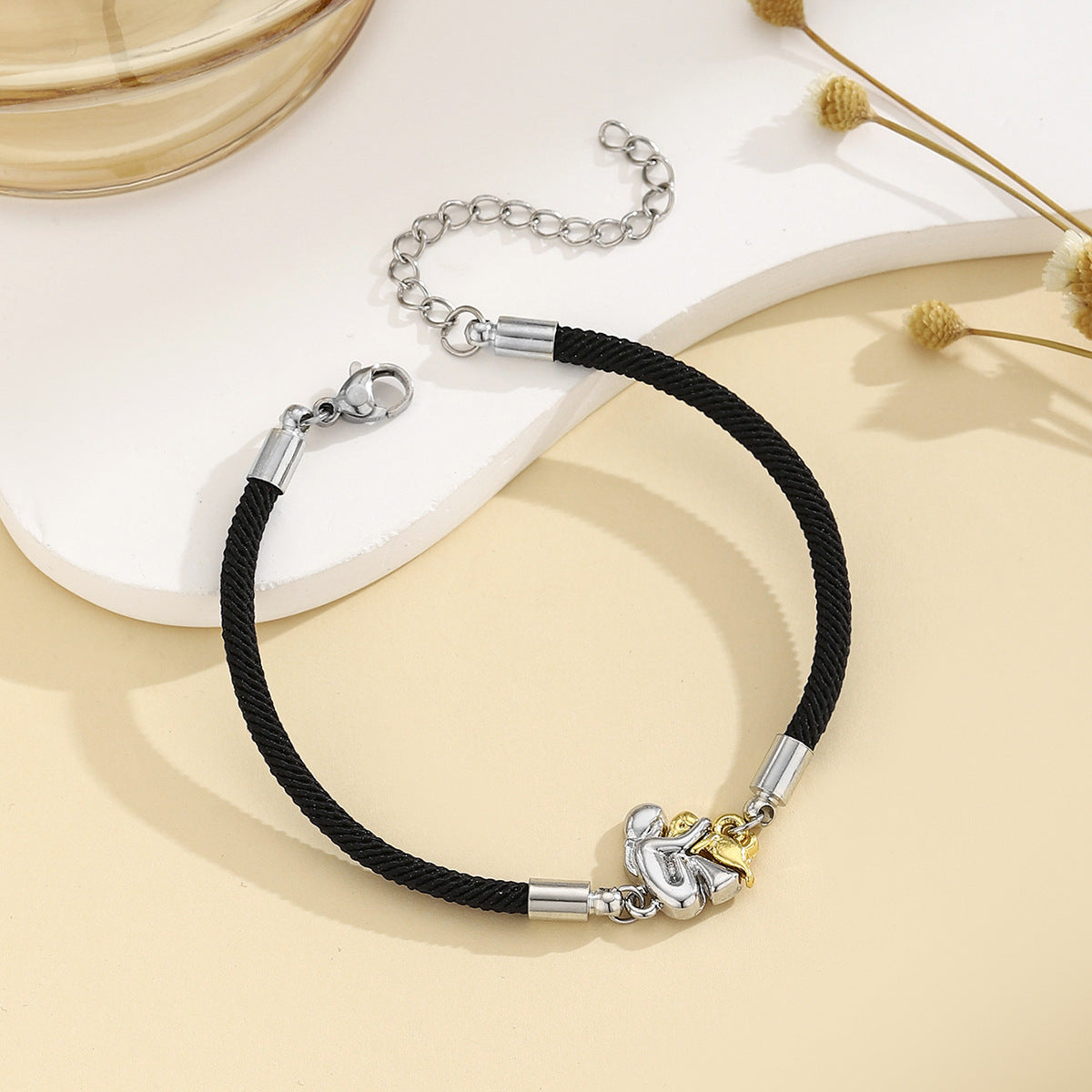 Couple Bracelet Woven Niche Exquisite Gift Carrying Strap Tide