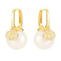 Light Luxury Pearl Shell Pearl Earrings